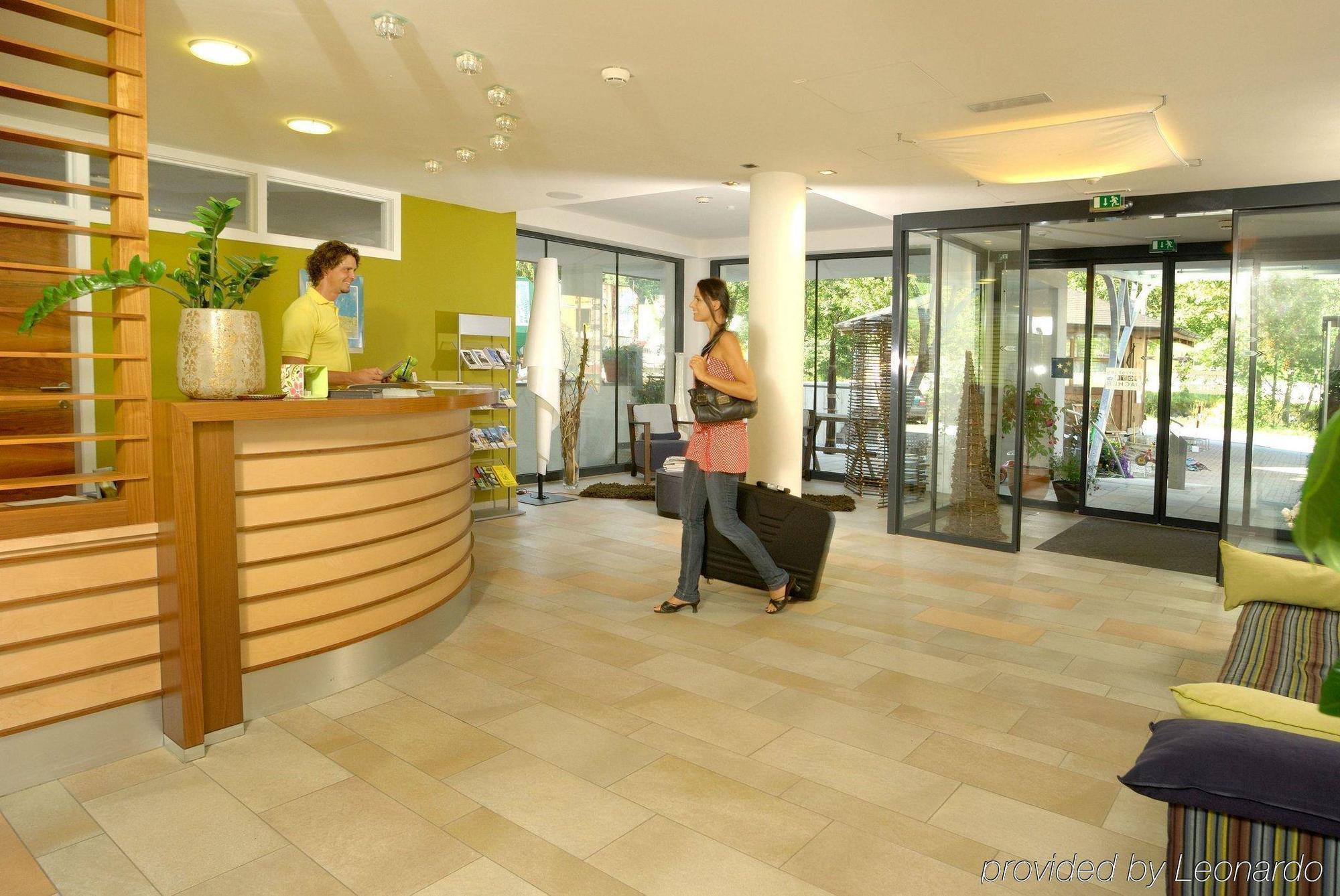Hotel Bacher Asitzstubn レオガング インテリア 写真